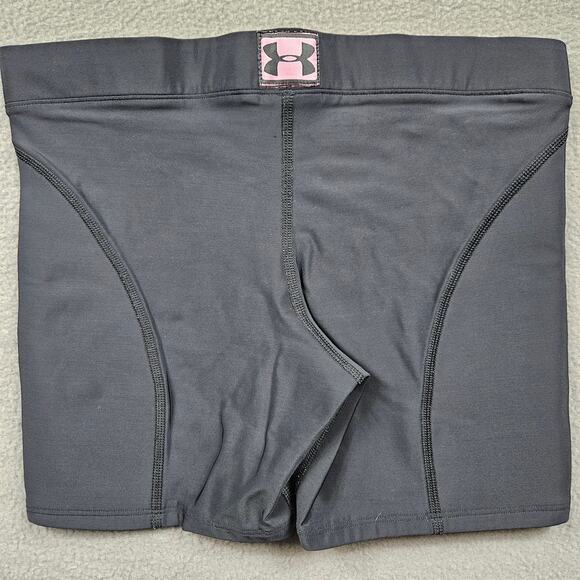 Under Armour Torque Slider Compression Black Shorts Womens M MPZ1 Softball - Picture 6 of 7
